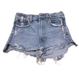 Abercrombie & Fitch Blue Jean Shorts
